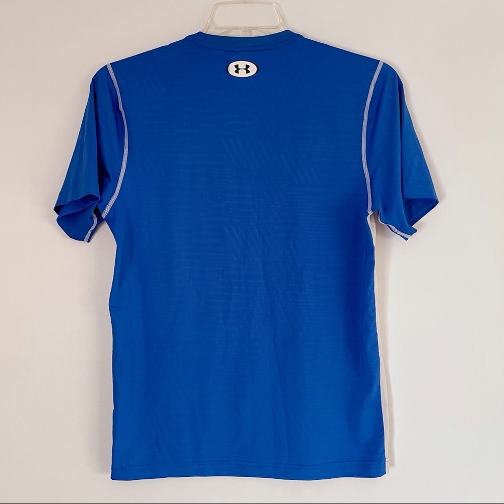 Under Armor Fitted Blue Shirt - Picture 2 of 3